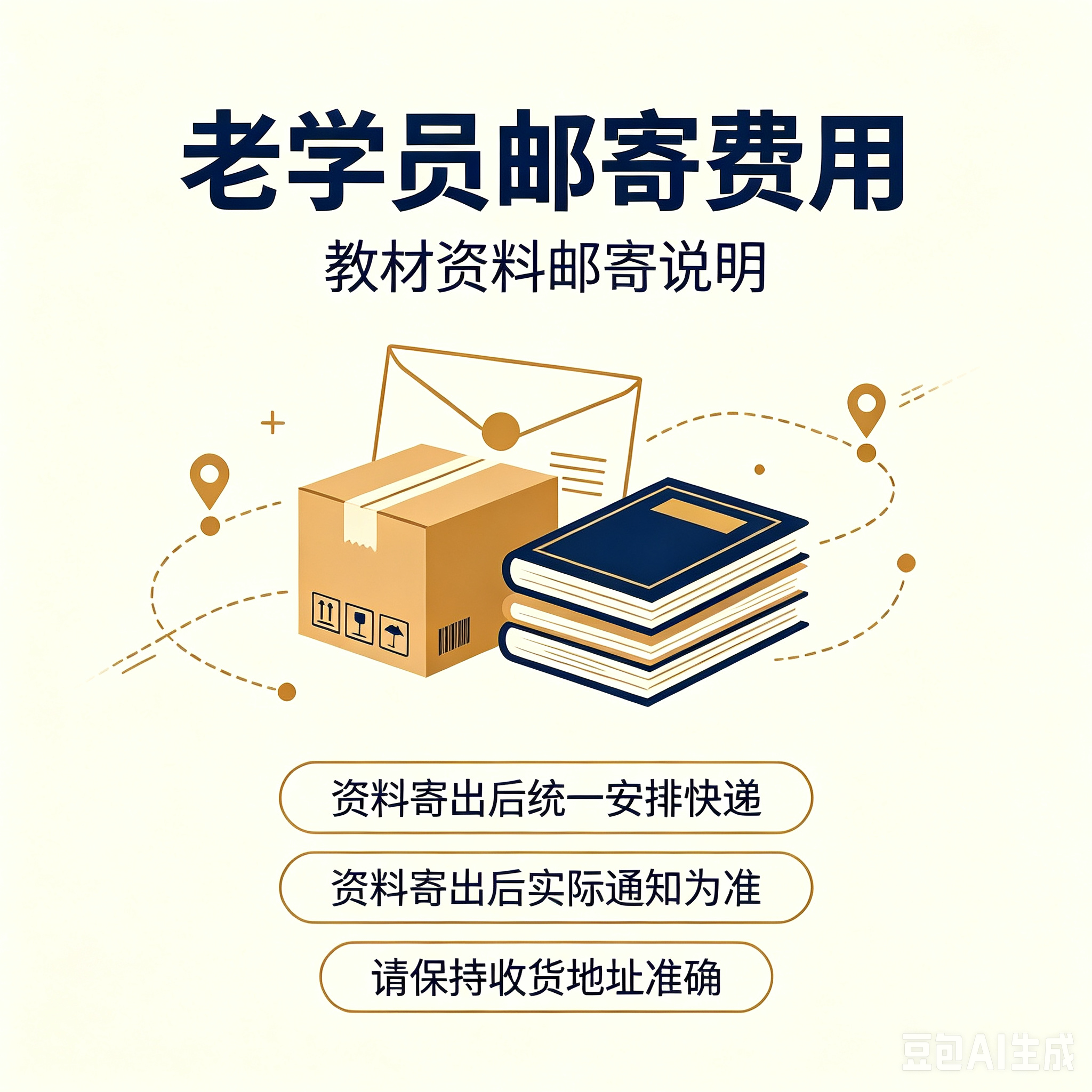 老学员资料邮寄费（请勿乱拍）